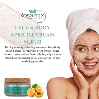 APRICOT FACE & BODY CREAM PEELING